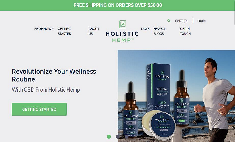 Holistic Hemp screenshot 1